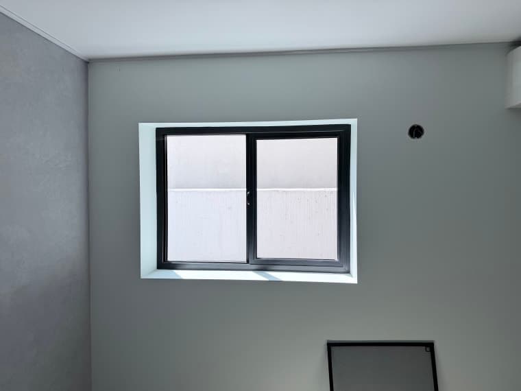 Window Installation example