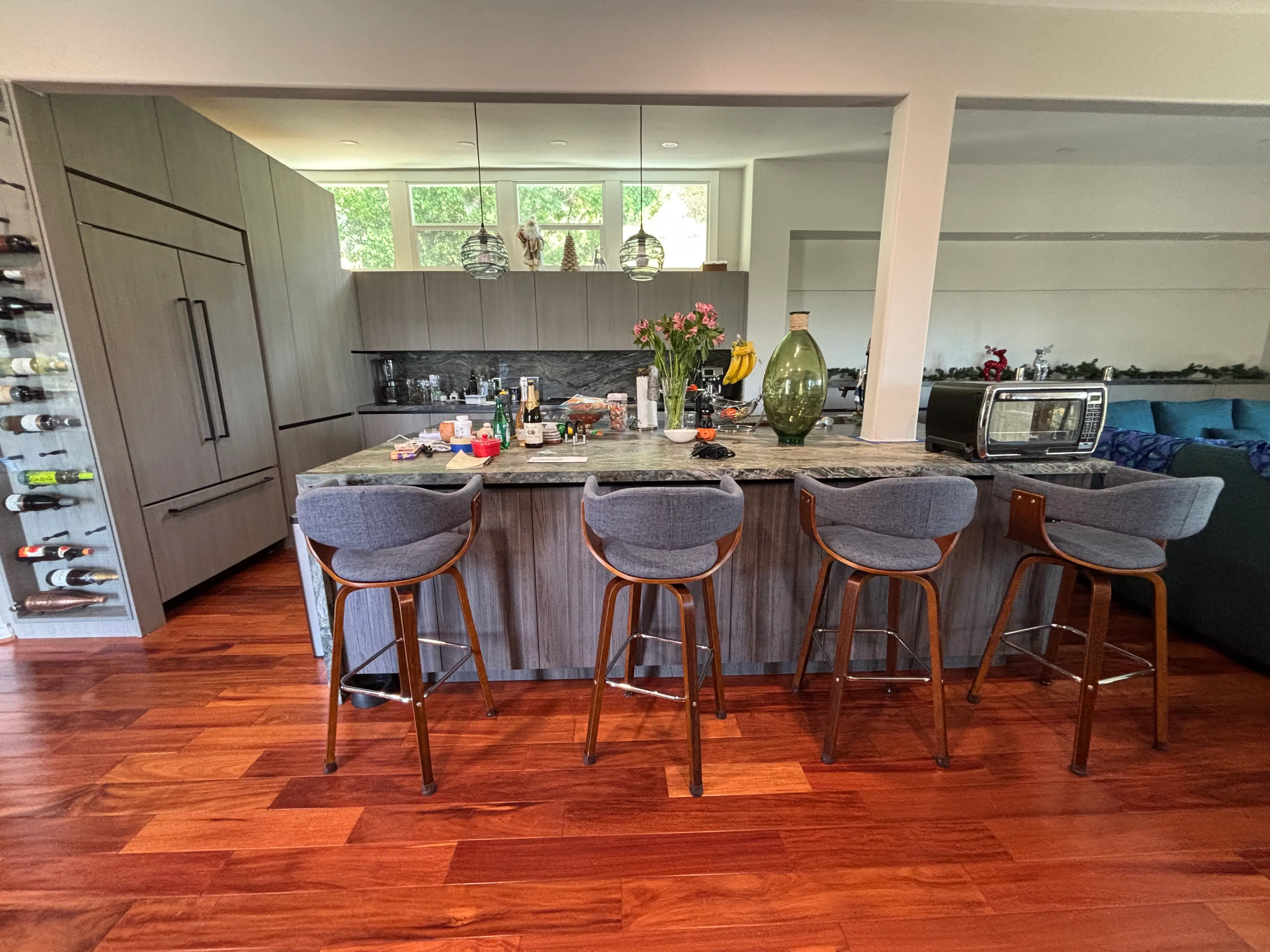 Gray Oak Kitchen completed project