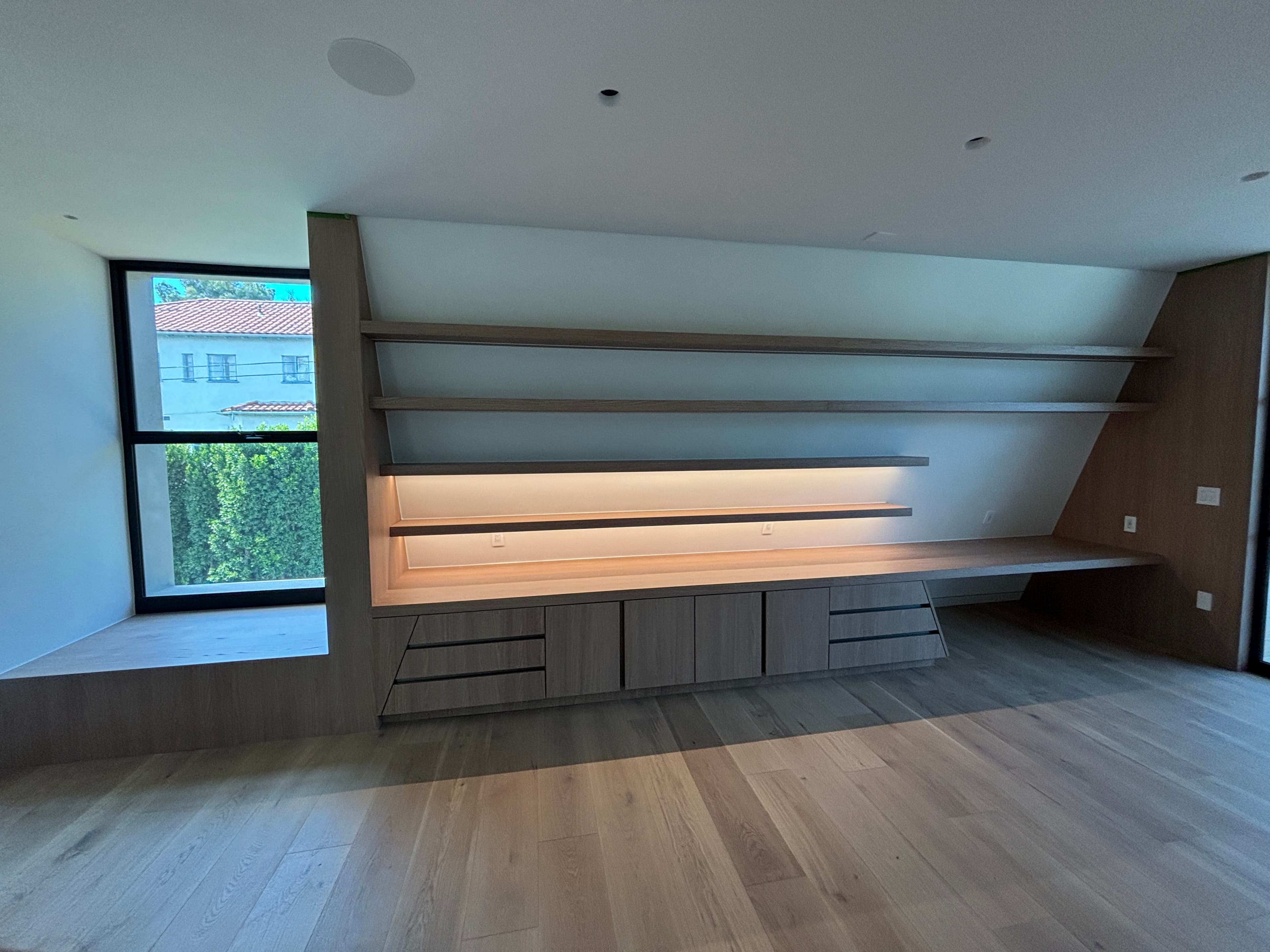 Built-In Cabinets example